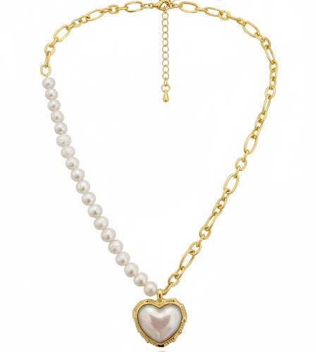 Collar Amour - Collar Bañado en Oro Amarillo