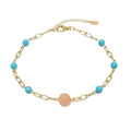 Pulsera Dalia - Pulsera Bañada en Oro