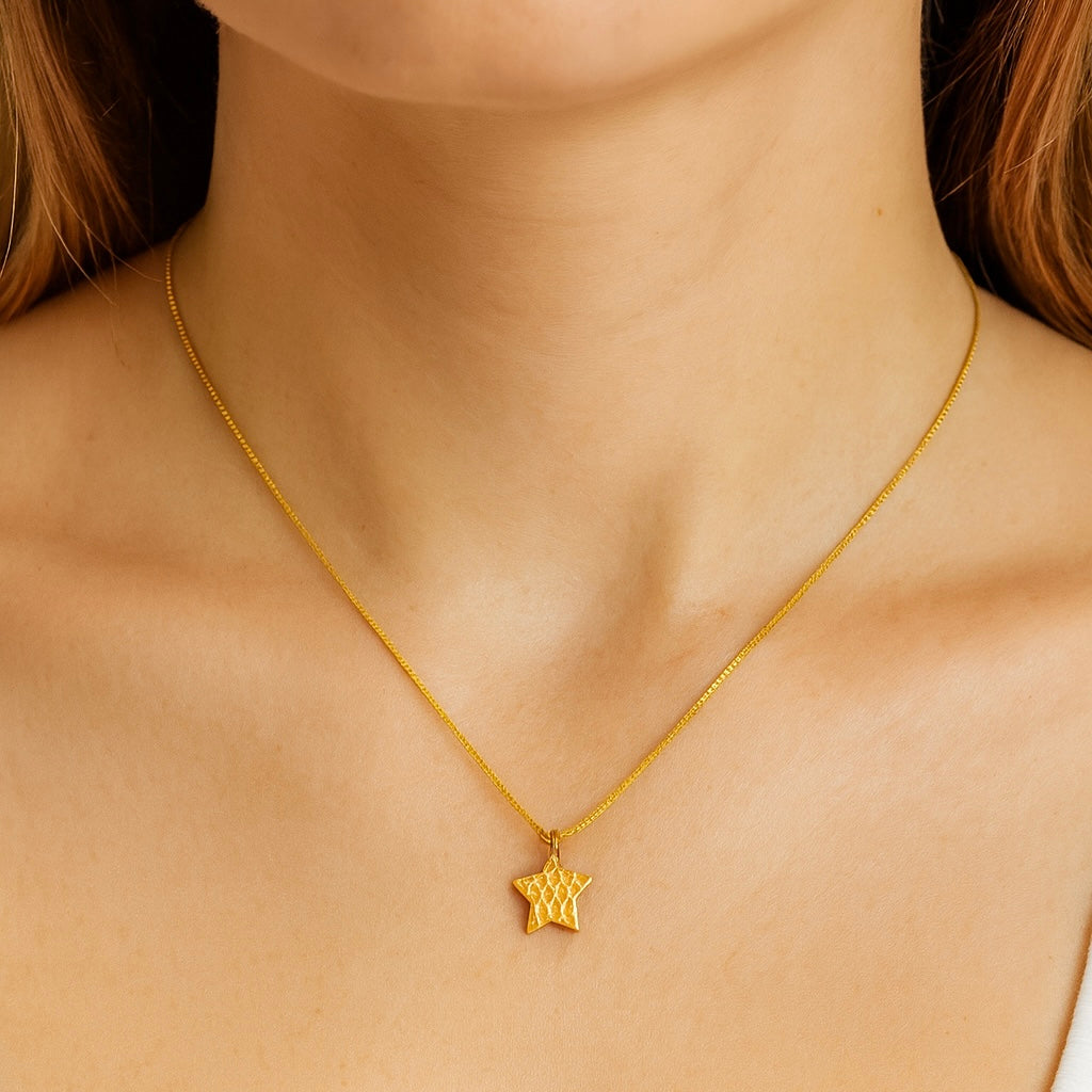 COLLAR ESTRELLA RUGOSA