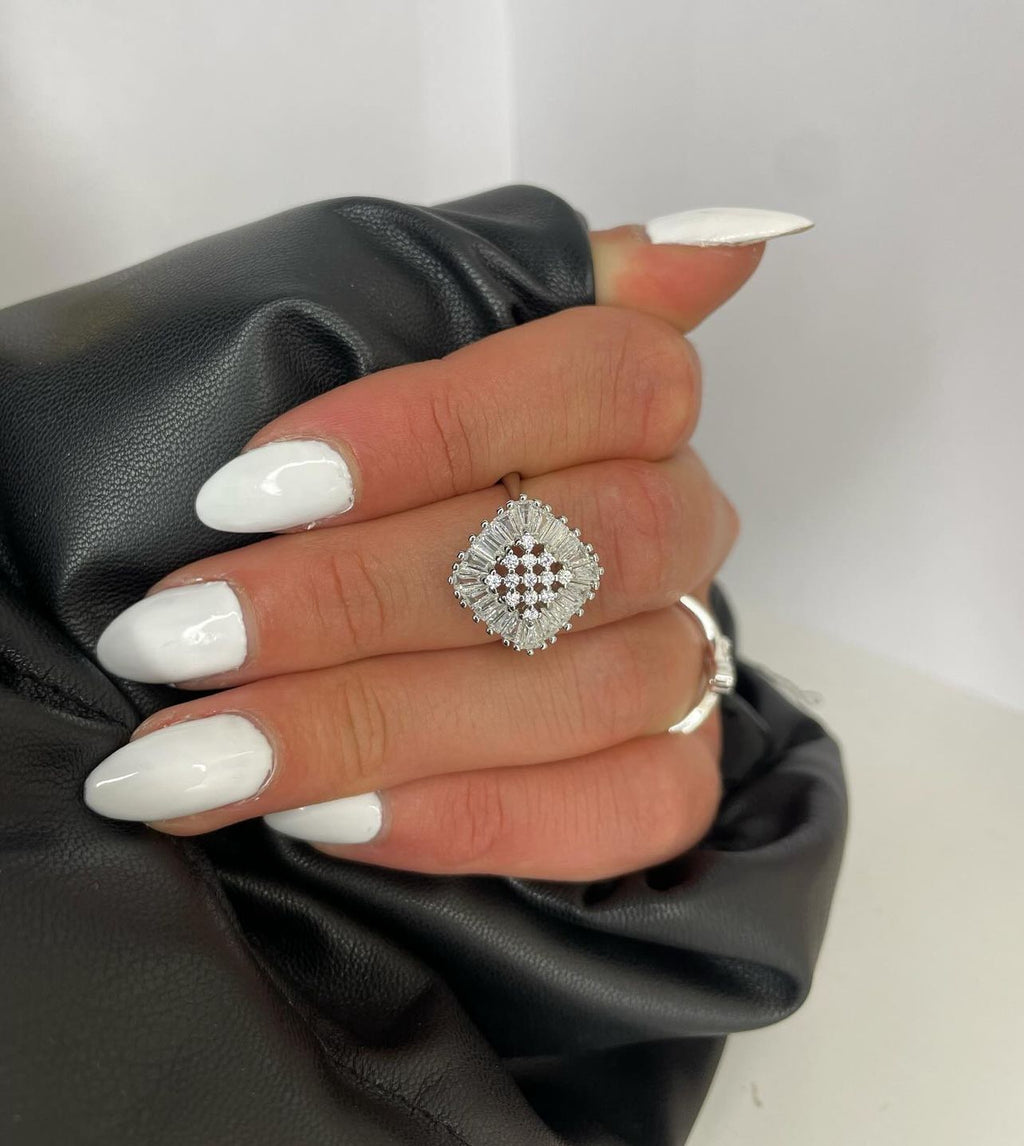 Anillo Vintage Rombo