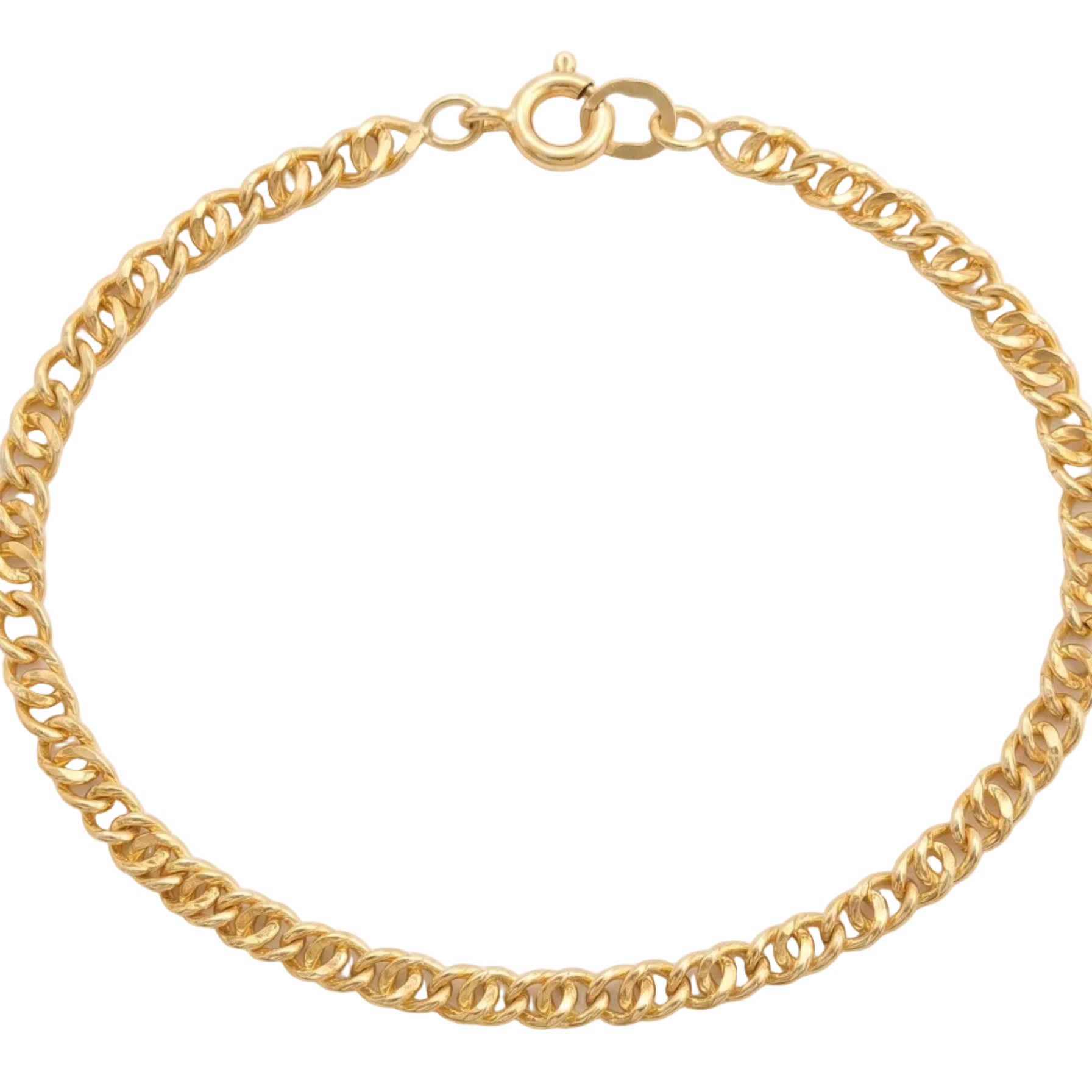 Pulsera Trama Real - Pulsera Oro Italiano 18k