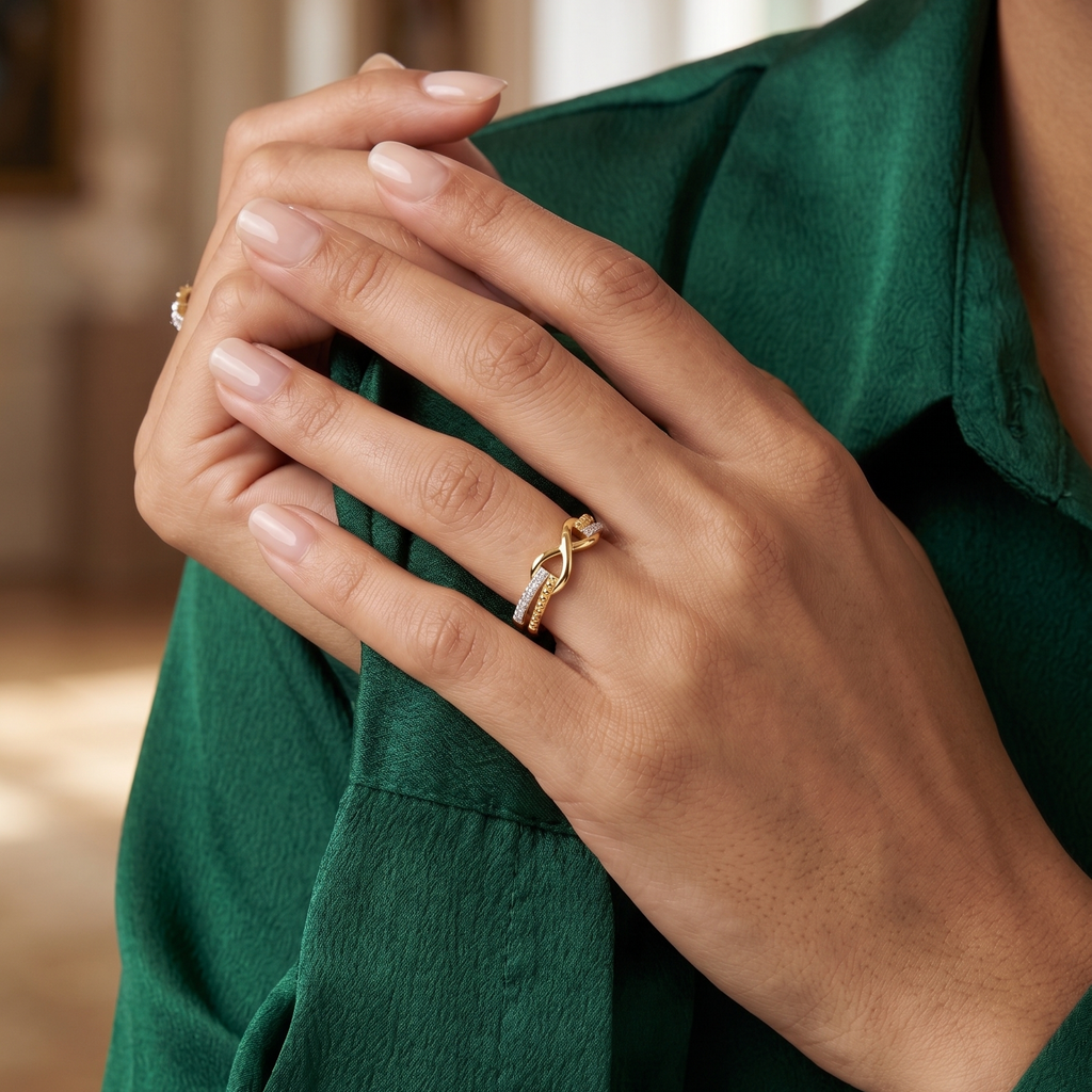 Anillo Eternia en Oro - Anillo Oro italiano 18K