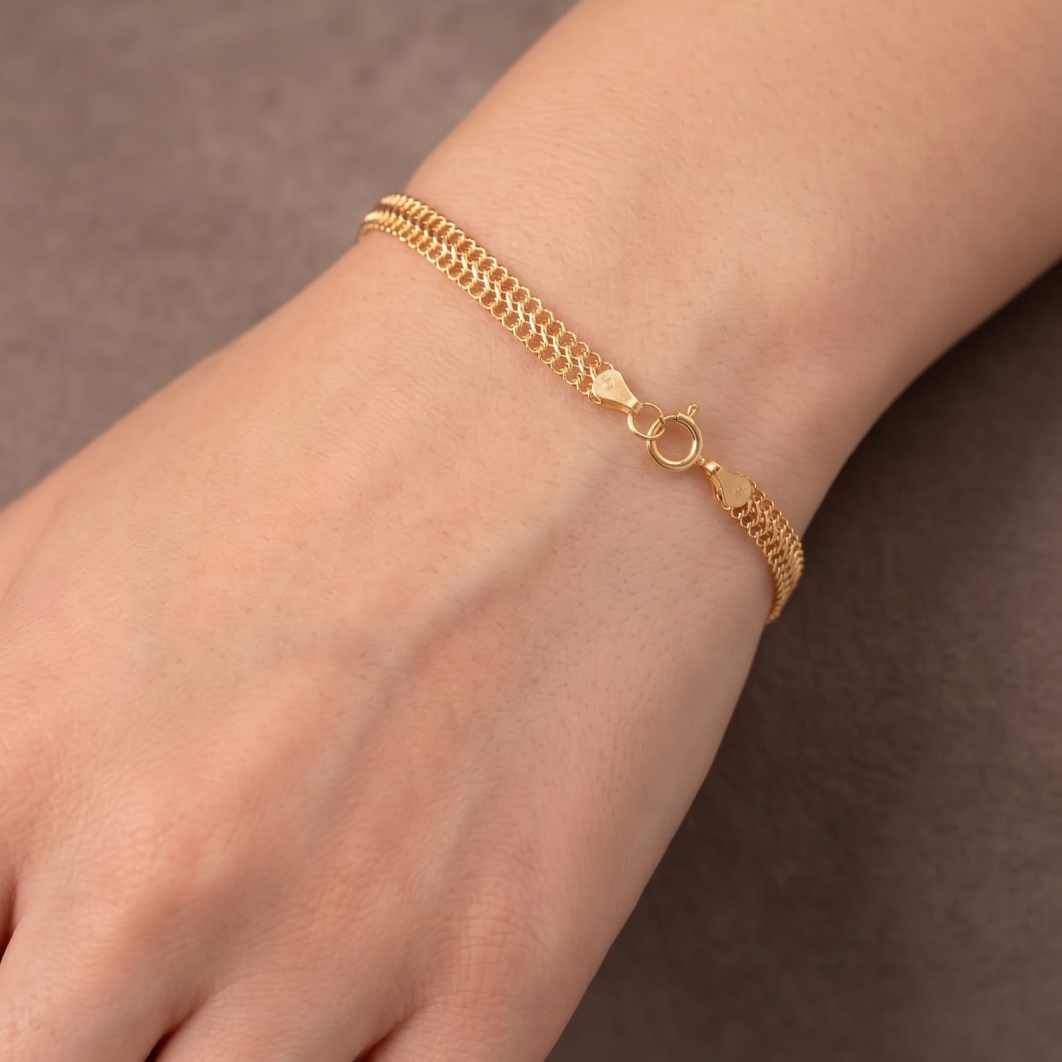 Pulsera Bismark - Pulsera Oro Italiano 18k