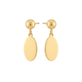Aros Largos - Aros Oro Italiano 18K