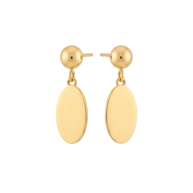 Aros Largos - Aros Oro Italiano 18K