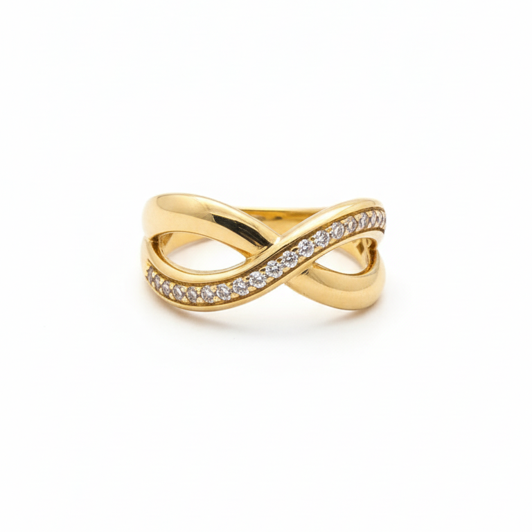 Anillo Infinito - Anillo Oro italiano 18K