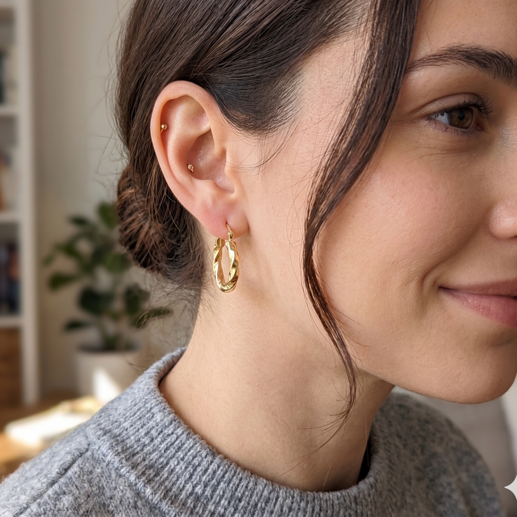 Aros Argollas Olimpia - Aros Oro Italiano 18K