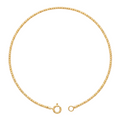 Tobillera Arena Dorada - Tobillera Oro Italiano 18k