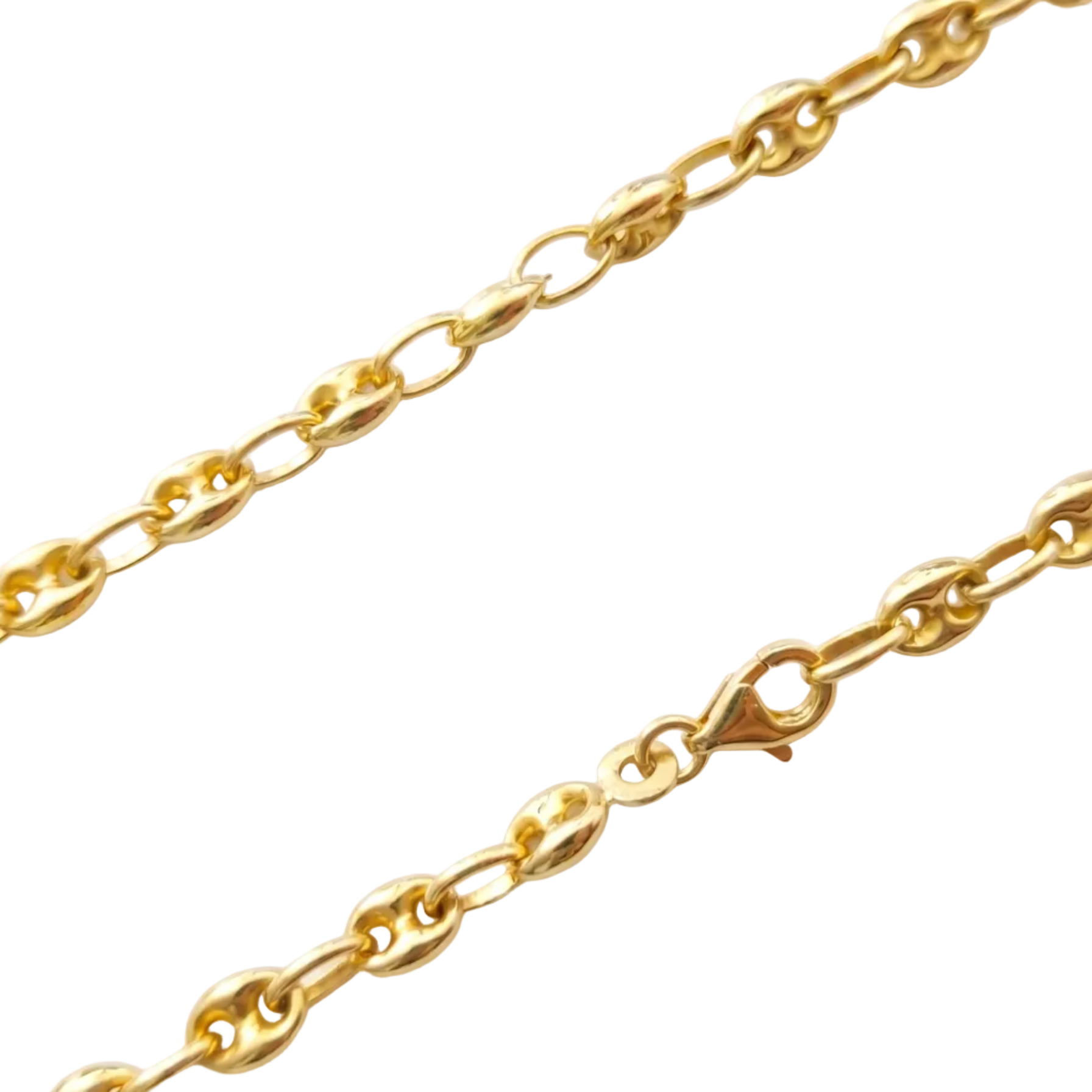 Cadena Grano de Café - Cadena Oro 18k