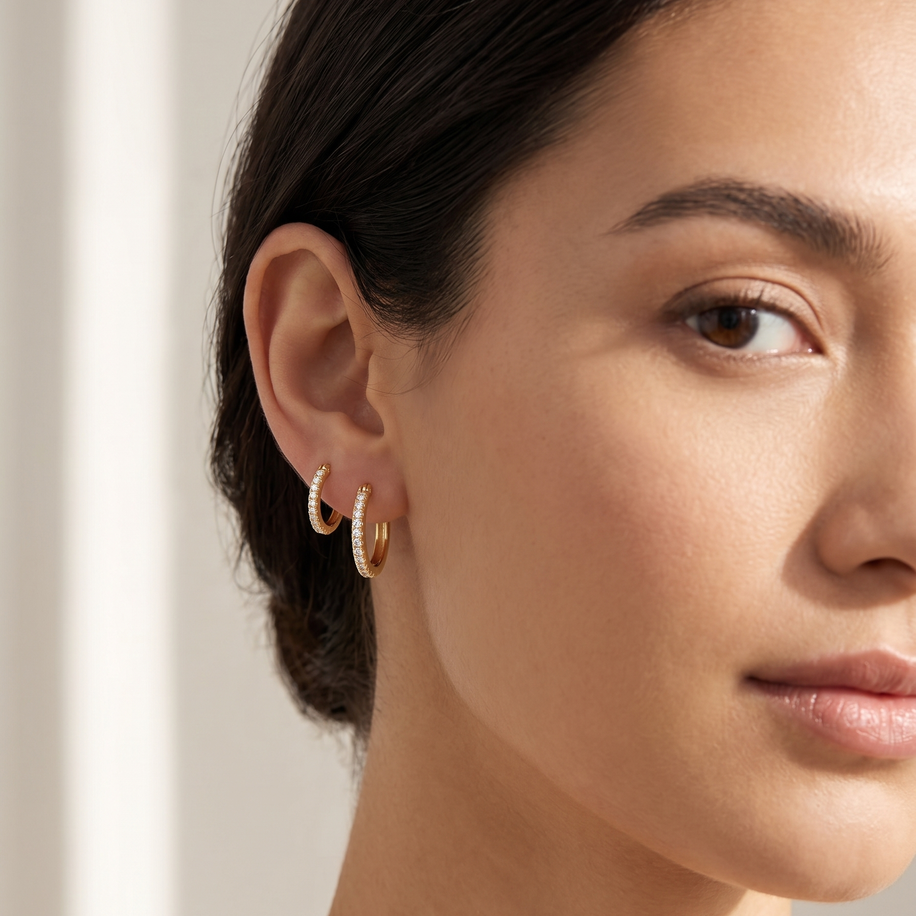 Aros Argollas Lumina - Aros Oro Italiano 18K