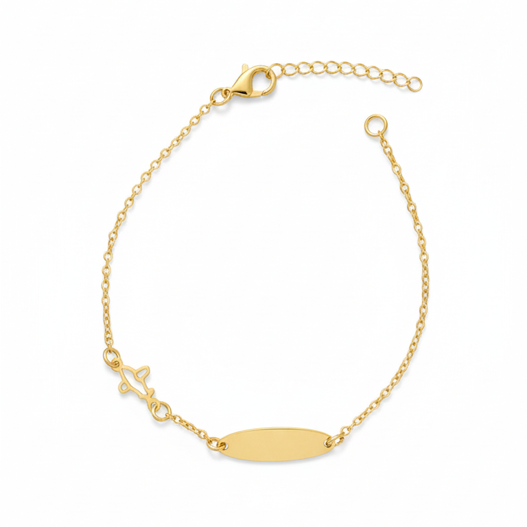 Pulsera Piocha - Pulsera Oro italiano 18K