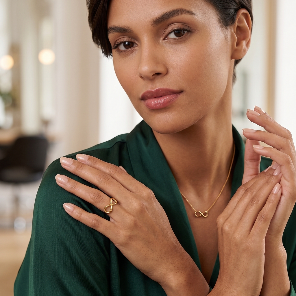 Anillo Continuum en Oro - Anillo Oro italiano 18K