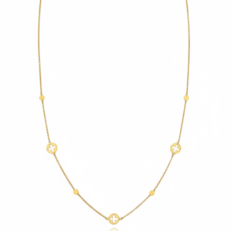 Collar Oro Amarillo - Collar Oro italiano 18k