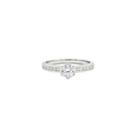 Anillo Solitario - Anillo Oro Italiano 18K