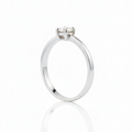 Anillo Solitario - Anillo Oro italiano 18k