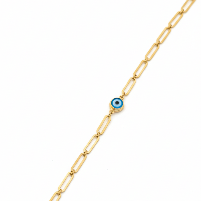 Pulsera Blue Eyes - Pulsera Plata 925