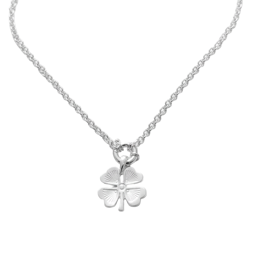 Colgante trébol de la Suerte - Colgante Plata 925