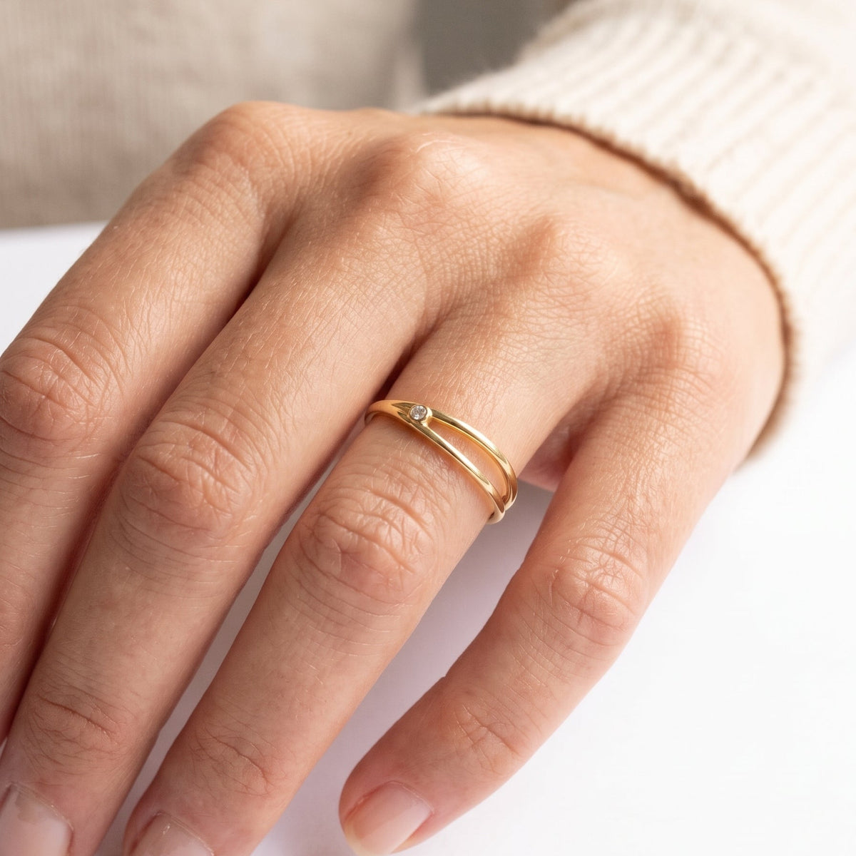 Anillo Daniela - Anillo Oro 18k