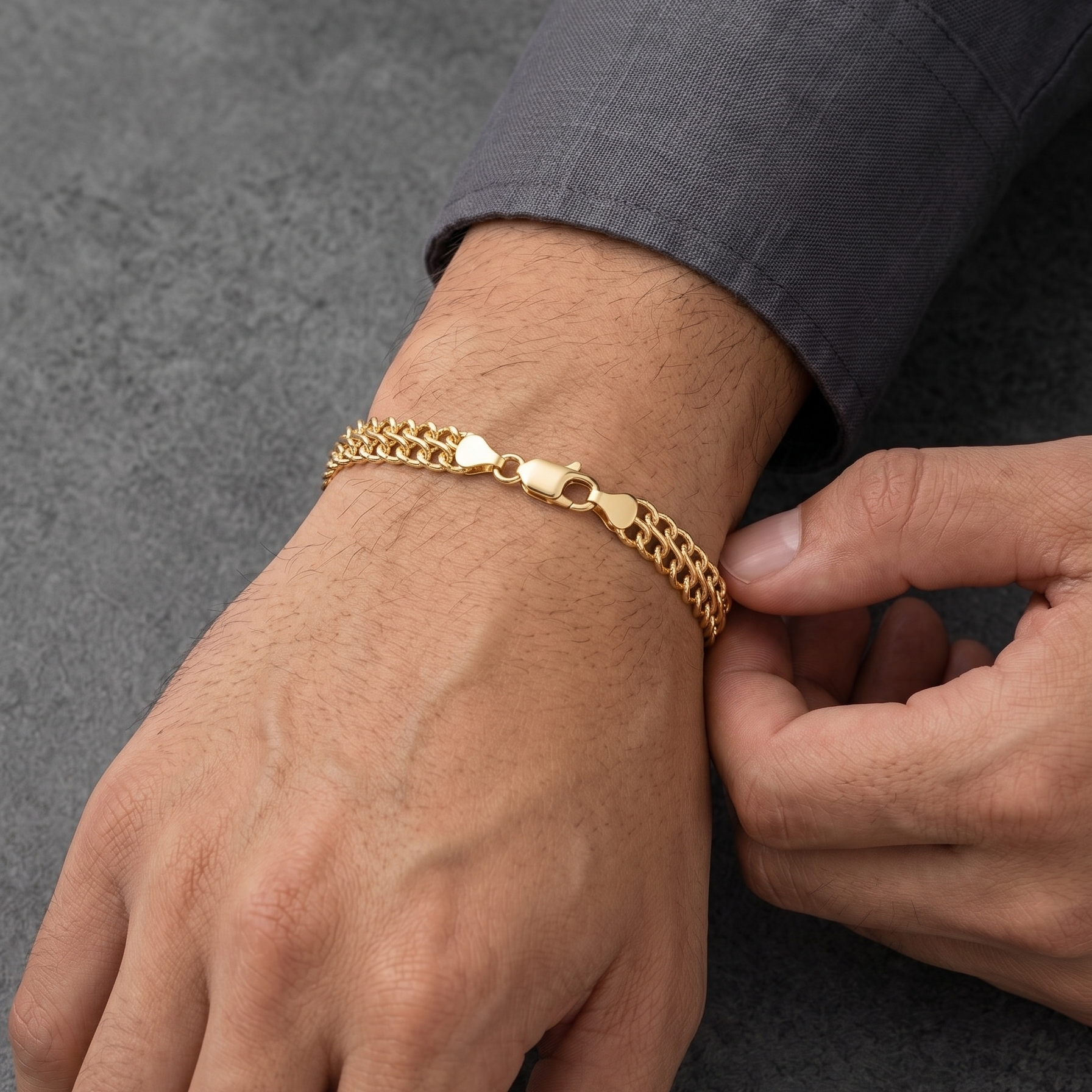Pulsera Hella - Pulsera Oro 18k