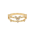 Anillo Mariposa Imperial en Oro - Anillo Oro italiano 18K