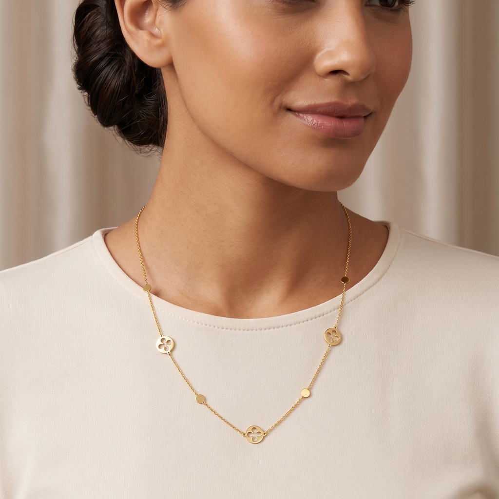 Collar - Collar Oro italiano 18k