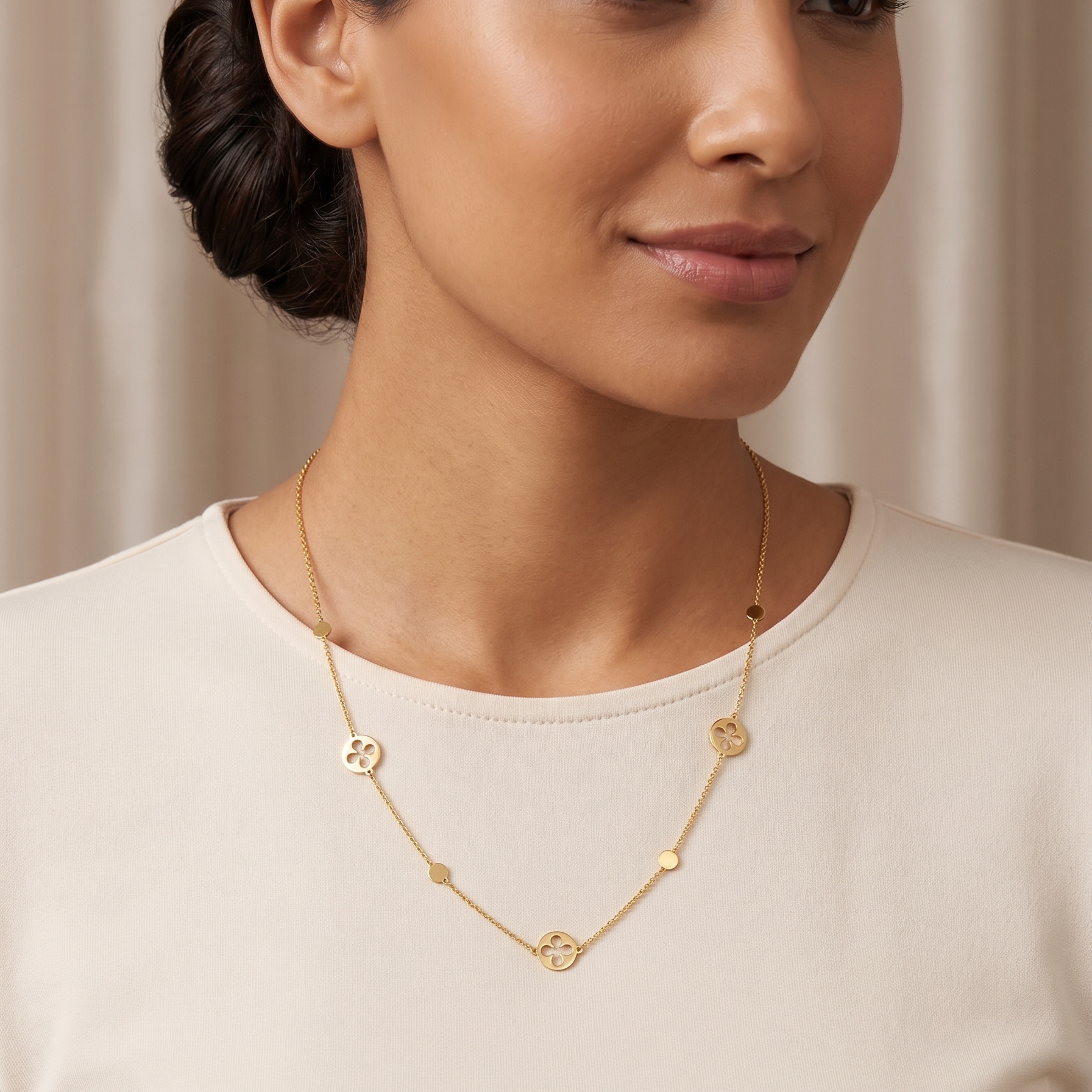 Collar - Collar Oro italiano 18k
