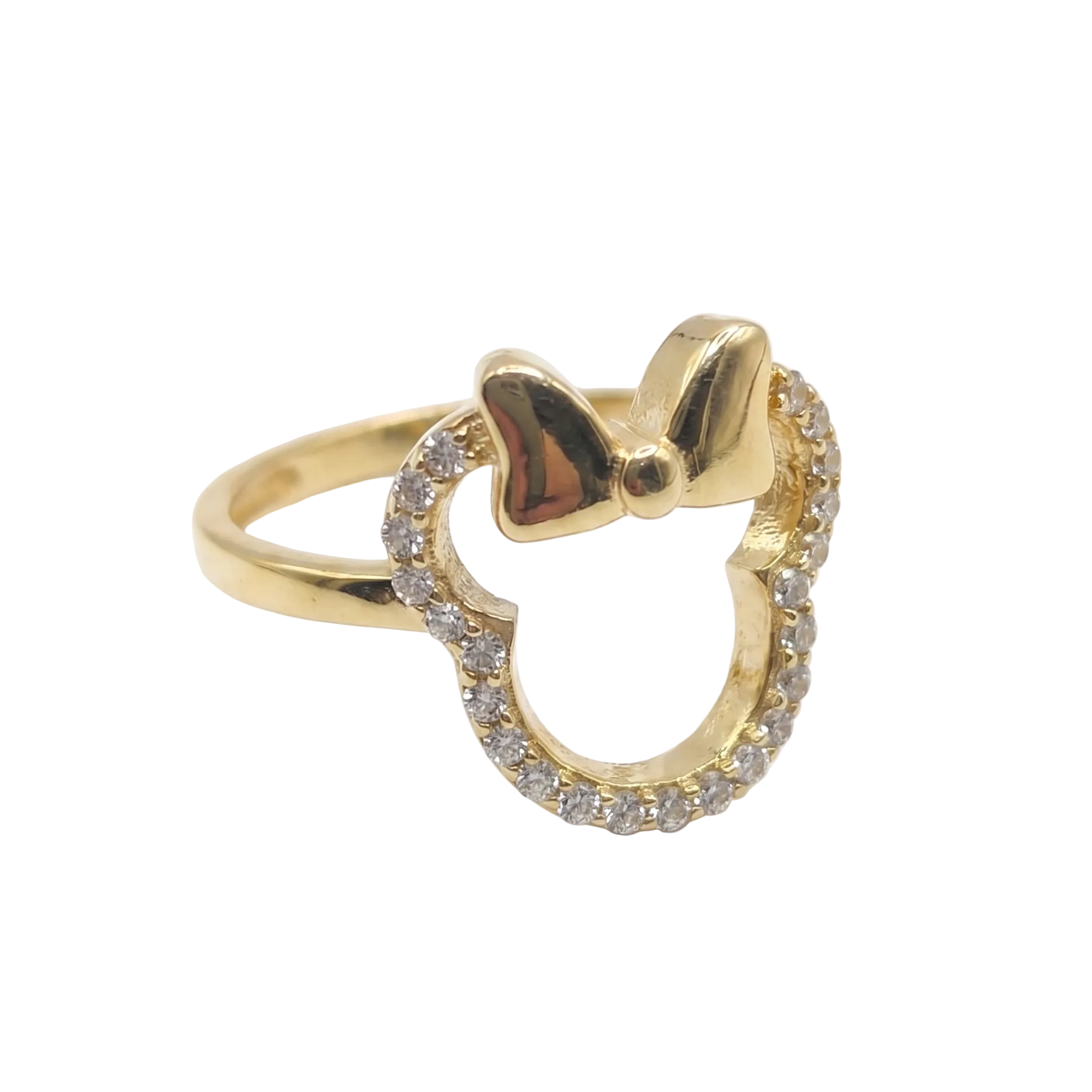 Anillo Coquette Mouse - Anillo Oro 18k