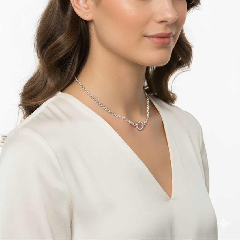 CADENA ROLO BROCHE MARINERO