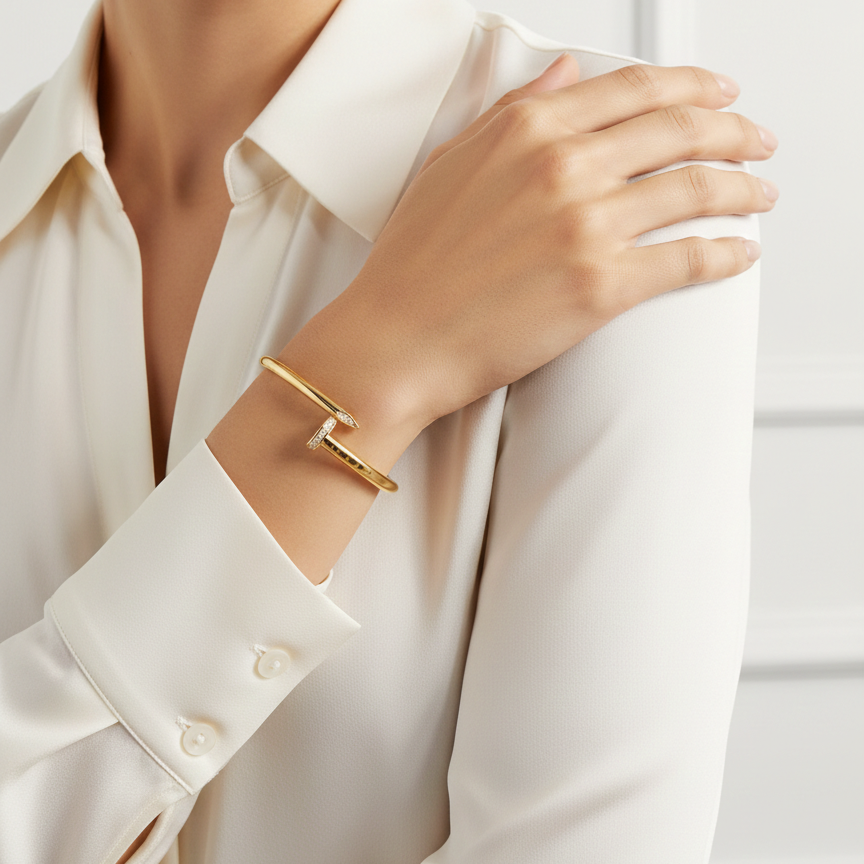 Pulsera Rigida - Pulsera Oro Italiano 18k