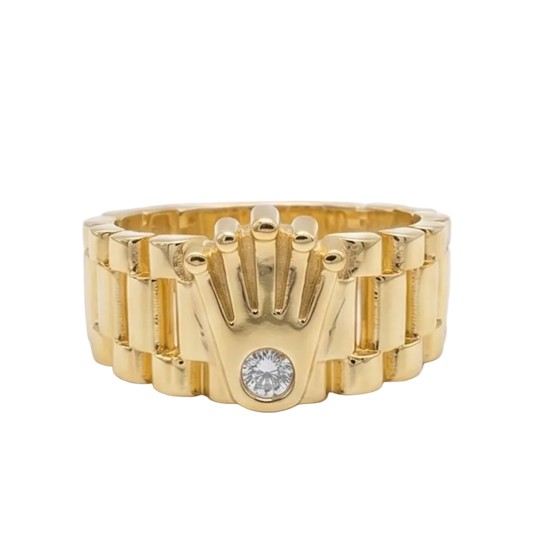 Anillo Sovereign Gold - Anillo Oro 18k