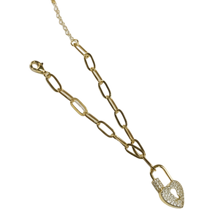 PULSERA CANDADO CORAZON