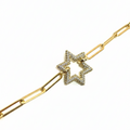 Pulsera Estrella - Pulsera Plata 925