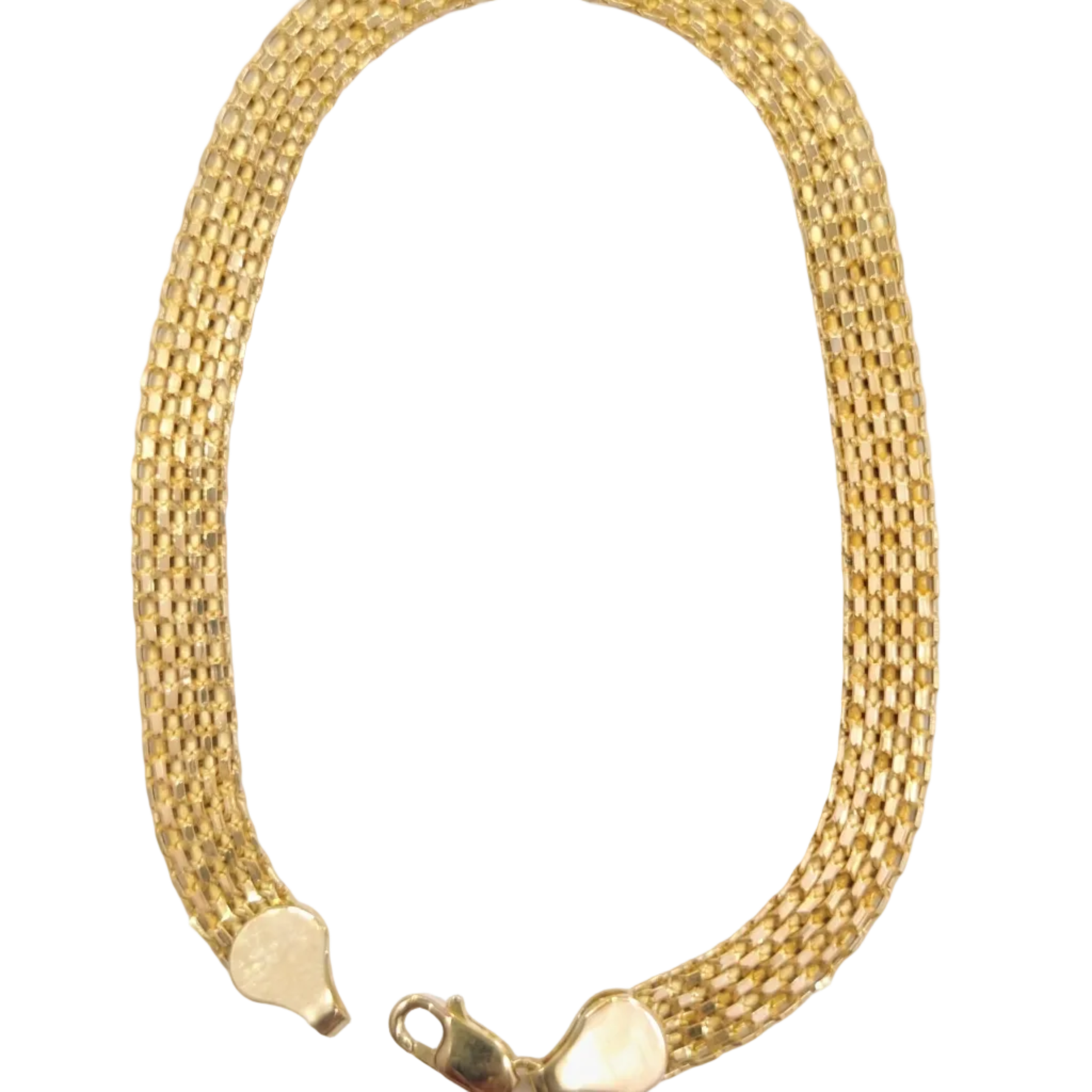 Pulsera Malla Aureum - Pulsera Oro Italiano 18k