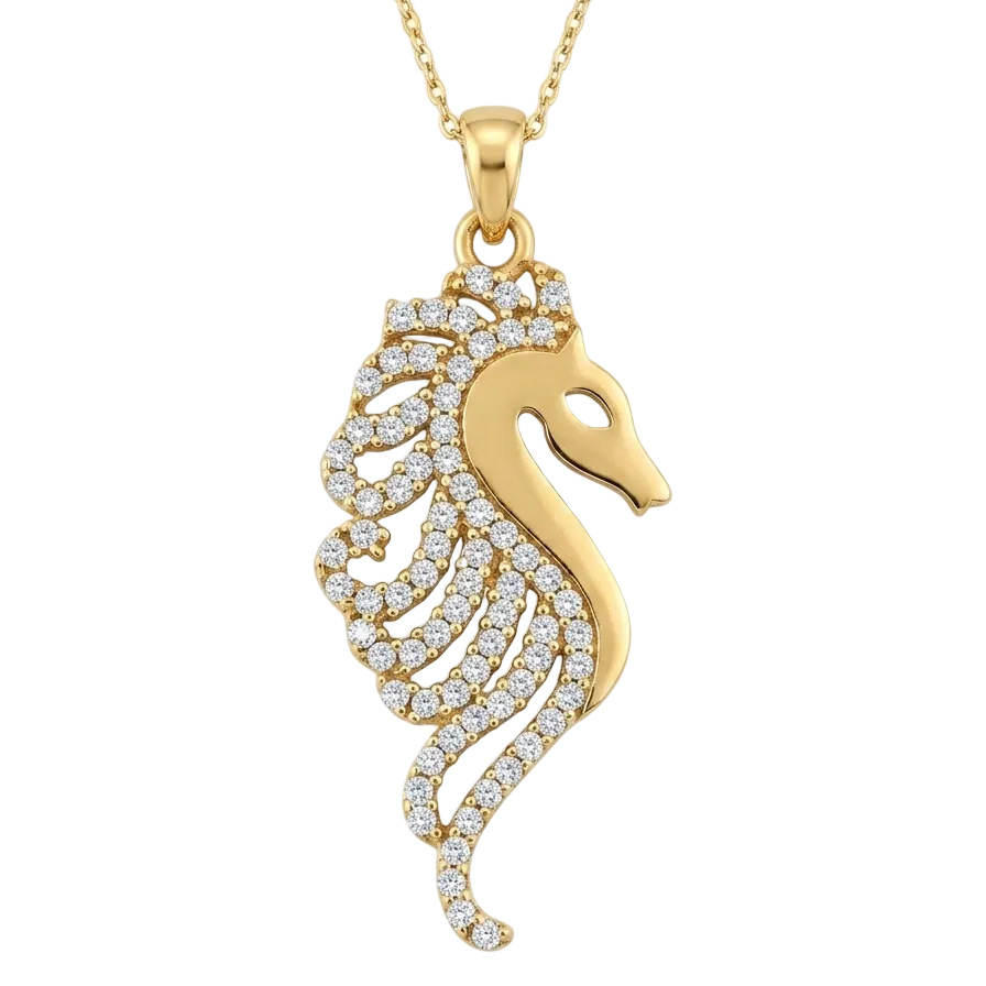 Colgante Esencia Indómita - Colgante Oro 18k