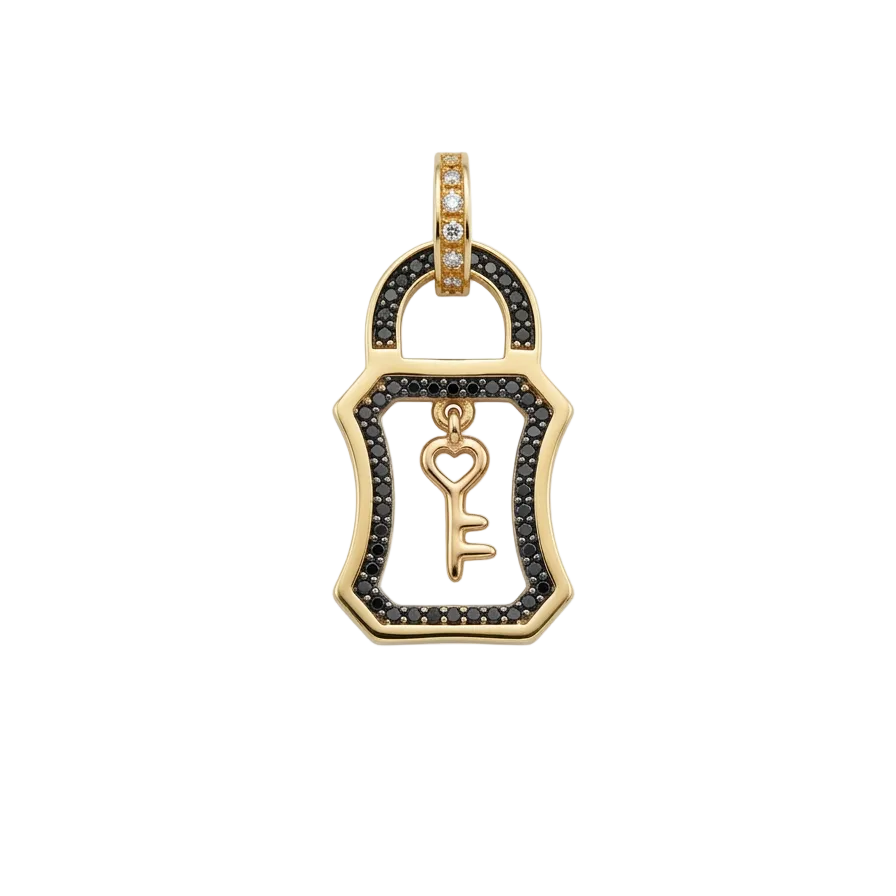 Colgante Promesa Oculta - Colgante Oro 18k