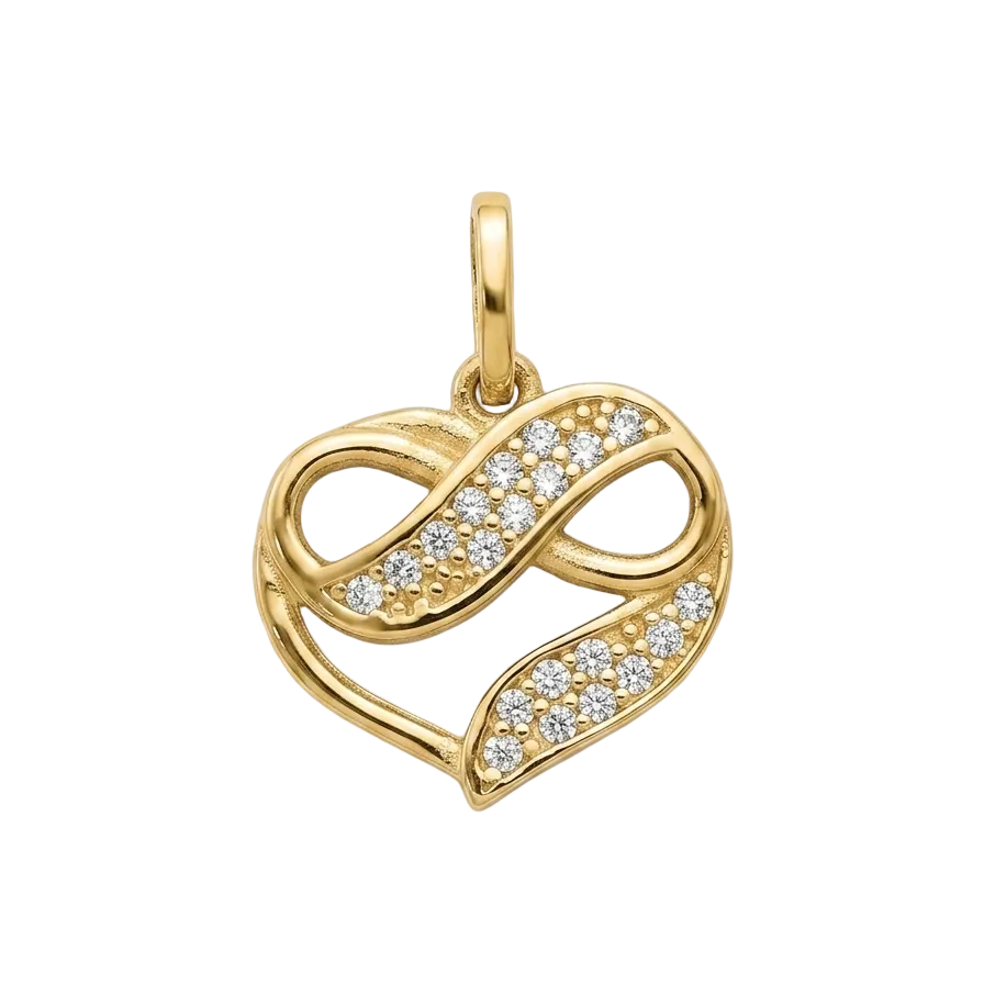 Colgante Lazo Eterno - Colgante Oro 18K