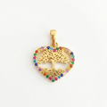 Colgante Raíces Preciosas - Colgante Oro 18K