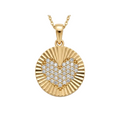 Colgante Destellos de Amor - Colgante Oro 18K