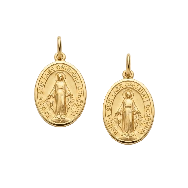 Colgante Milagrosa- Colgante Oro 18K