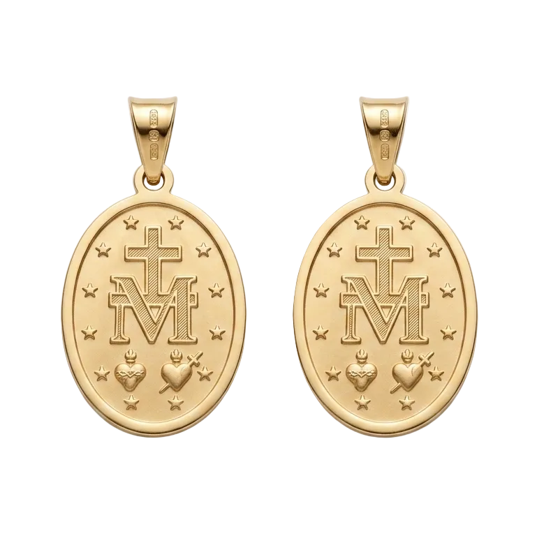 Colgante Milagrosa- Colgante Oro 18K