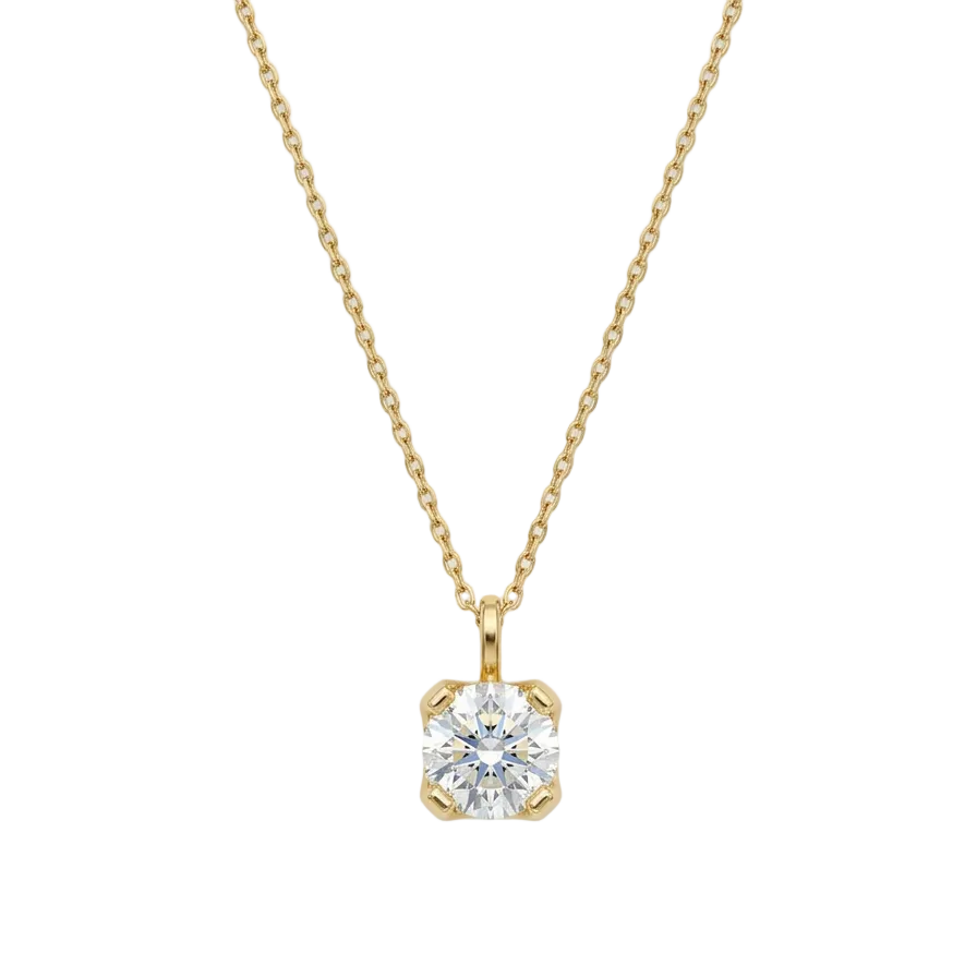 Collar  Esencia Brillante - Collar Oro 18k
