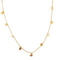 Collar mini Corazones - Collar Oro italiano 18k