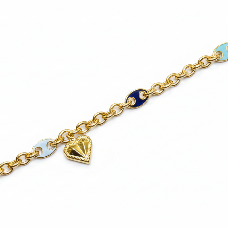 Pulsera Lila - Pulsera Oro italiano 18