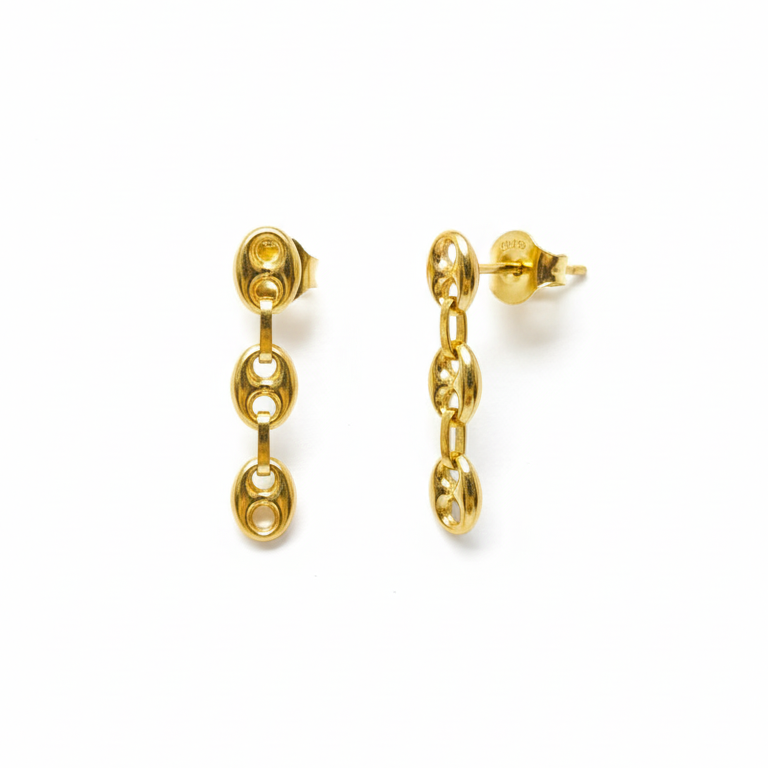 Aros Largos - Aros Oro italiano 18k