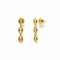 Aros Largos - Aros Oro italiano 18k