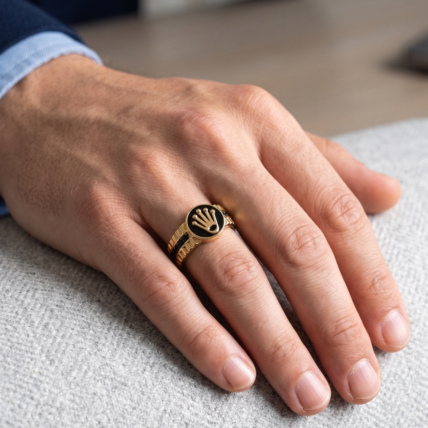 Anillo Emperador - Anillo Oro 18k
