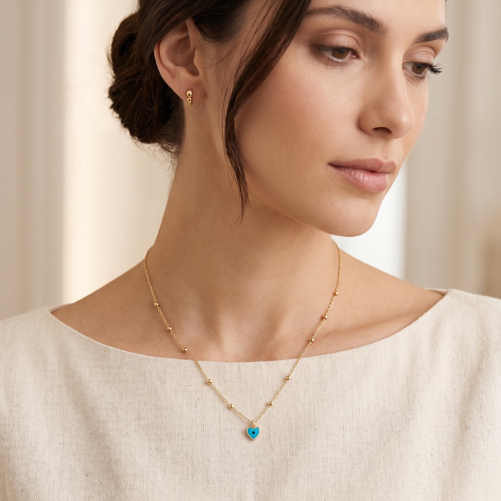 Collar Lucky Love - Collar Oro italiano 18k
