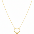 Collar Corazón - Collar Oro 18k