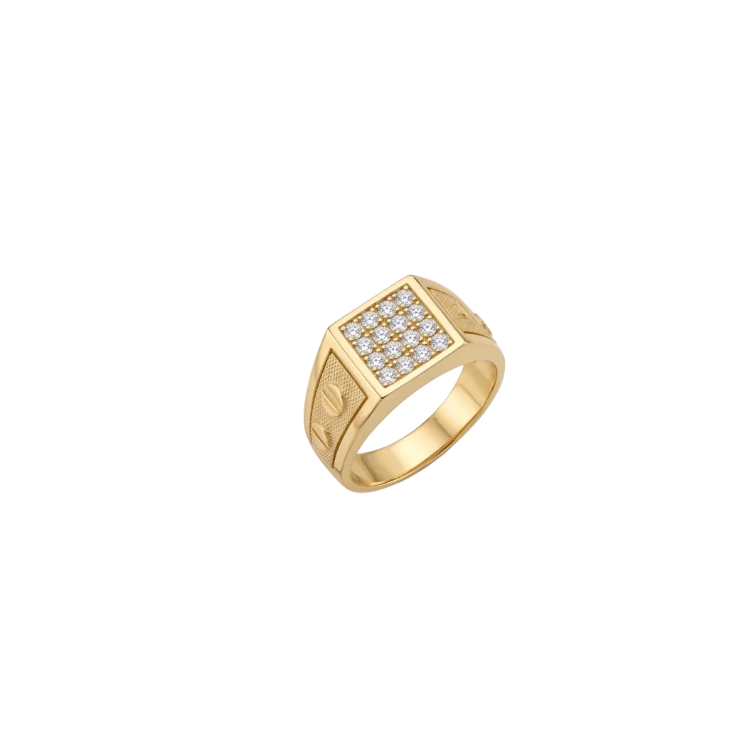 Anillo Matrix - Anillo Oro 18k