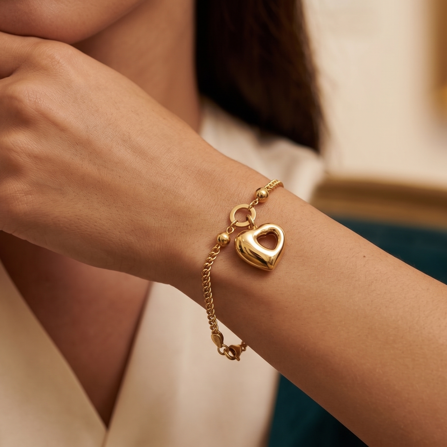 Pulsera Esencia de Amor - Pulsera Oro Italiano 18k